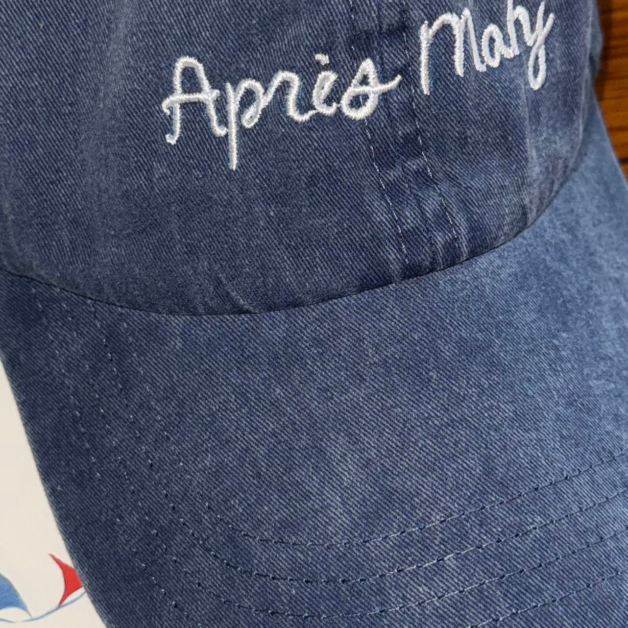 Après Mahj Embroidered Cap- DENIM