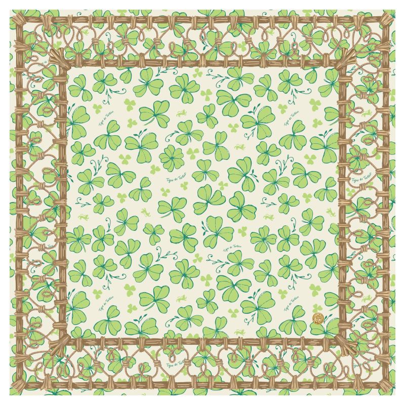 Mahjong Gaming Mat, CLOVER