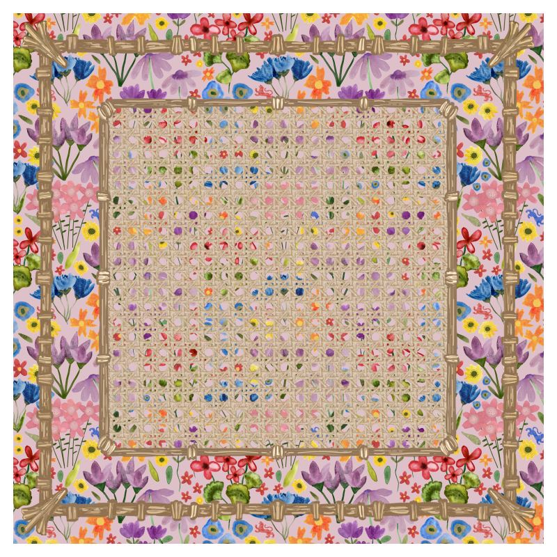 Mahjong Gaming Mat, GARDEN PARTY