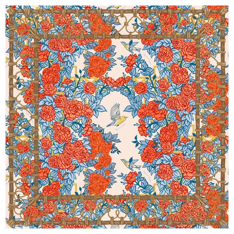 Mahjong Gaming Mat, POP ART ROSES