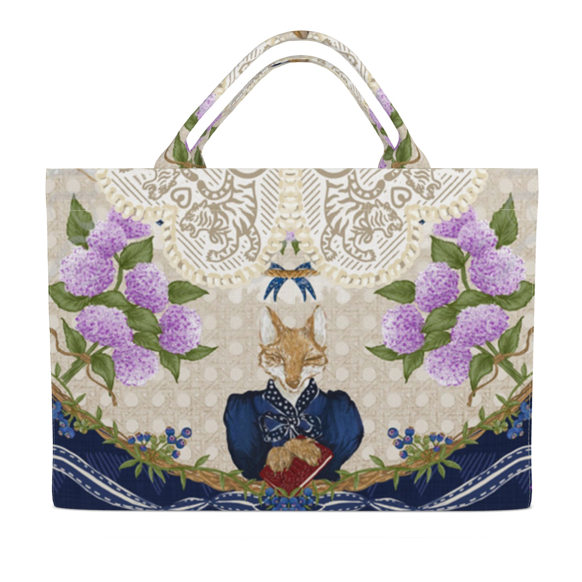 Jumbo Slouchy Denim Tote, SLOANE STORY