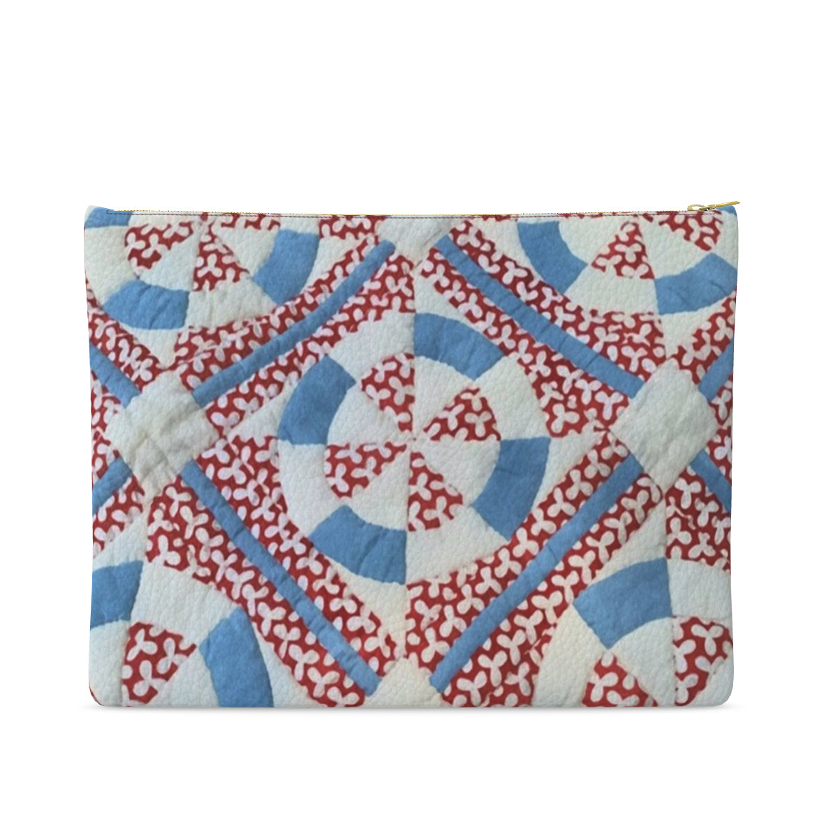 Medium Leather Pouch – Union Crossing, Tigre de Tartán x Thrills of the Hunt