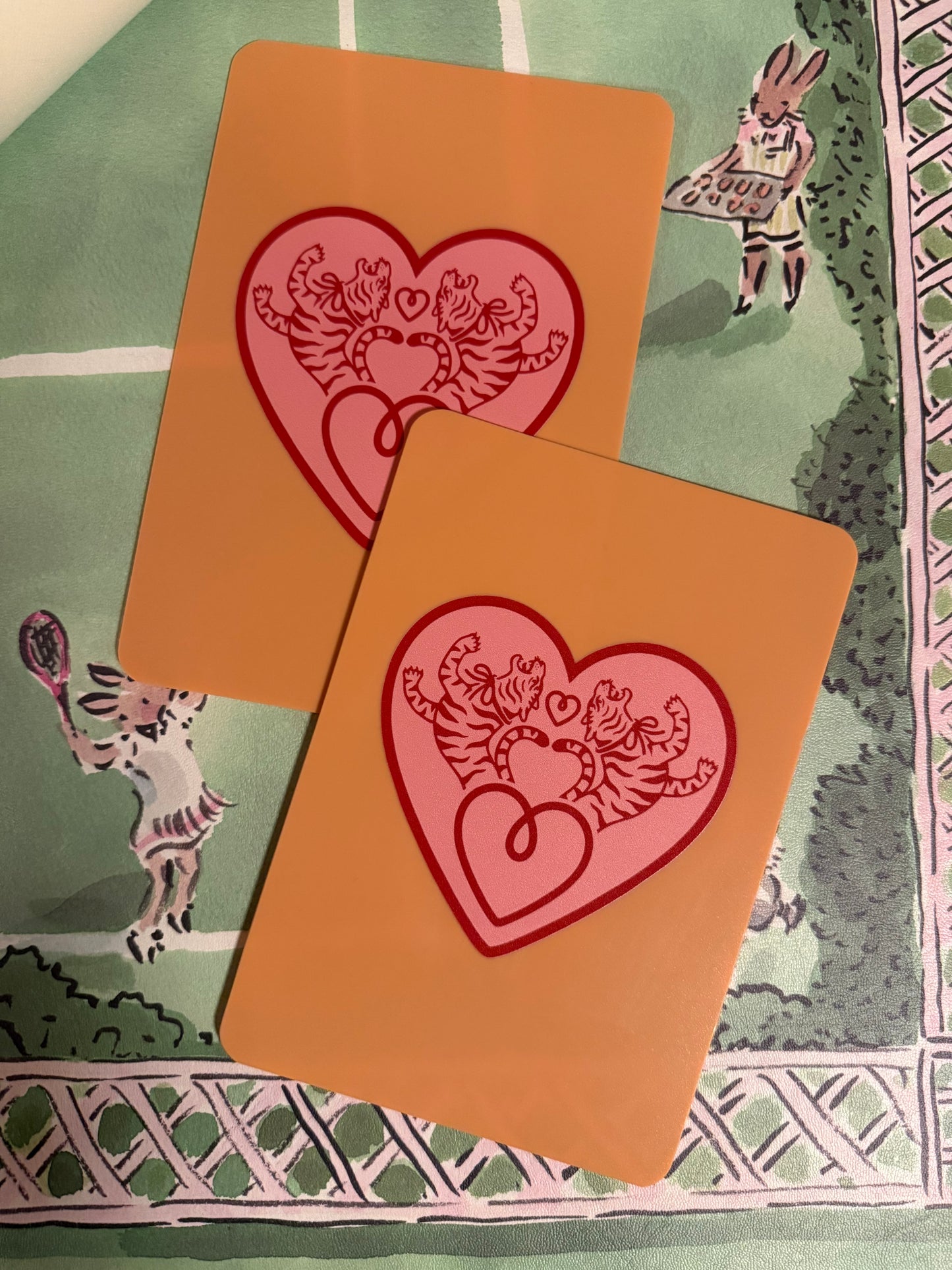 Tile Shufflers, TIGER HEART LOGO