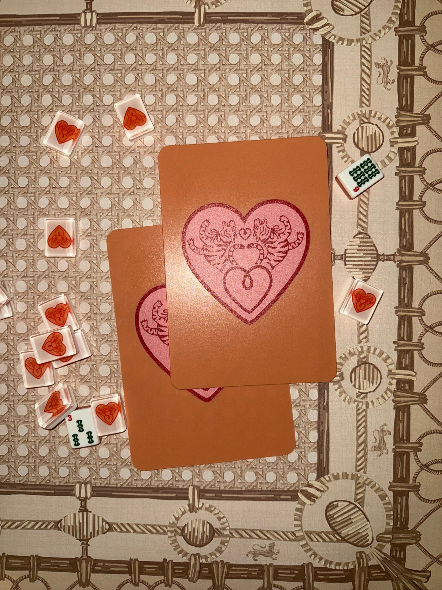 Tile Shufflers, TIGER HEART LOGO