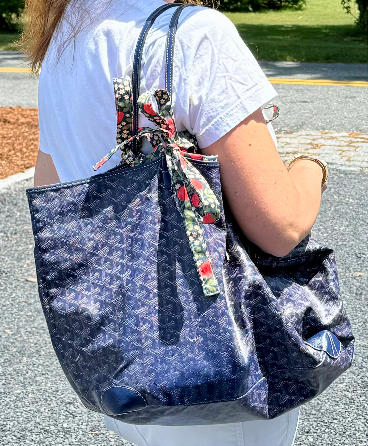 Tie-On Insert, CHINOISERIE BLEU