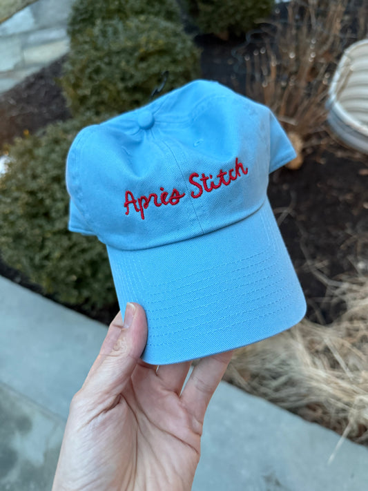“Après Stitch” Heritage Embroidered Lucky Baseball Cap