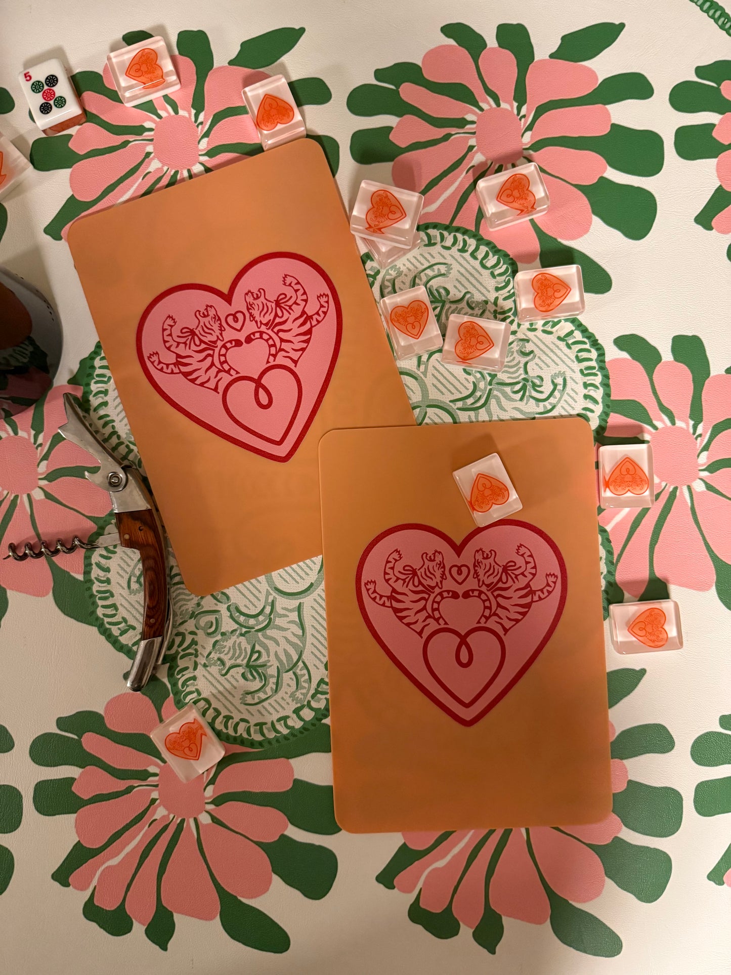 Tile Shufflers, TIGER HEART LOGO