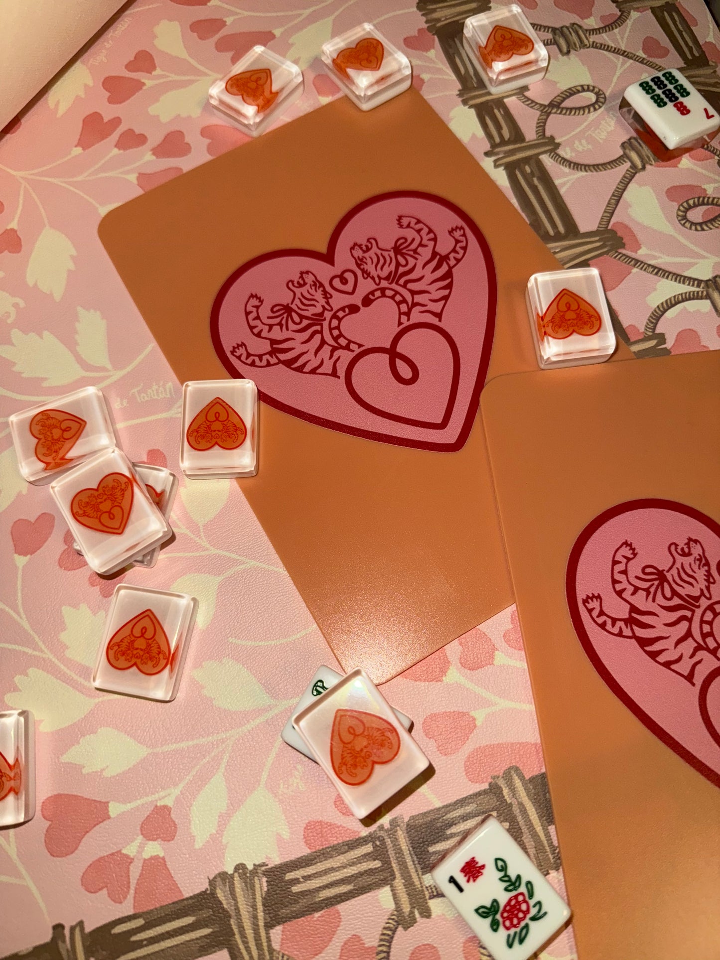 Tile Shufflers, TIGER HEART LOGO