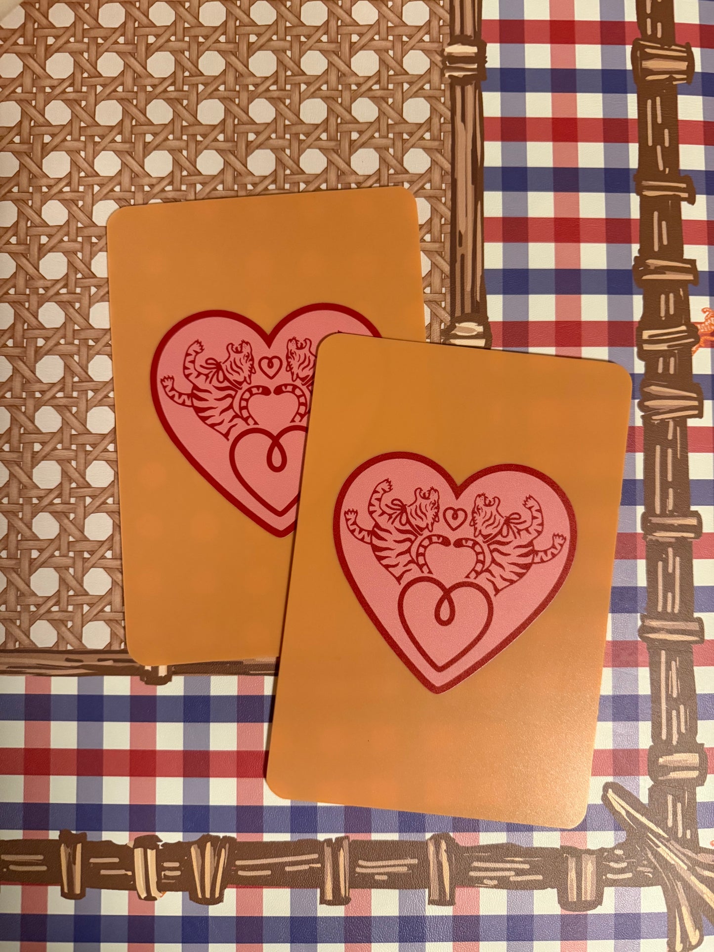 Tile Shufflers, TIGER HEART LOGO