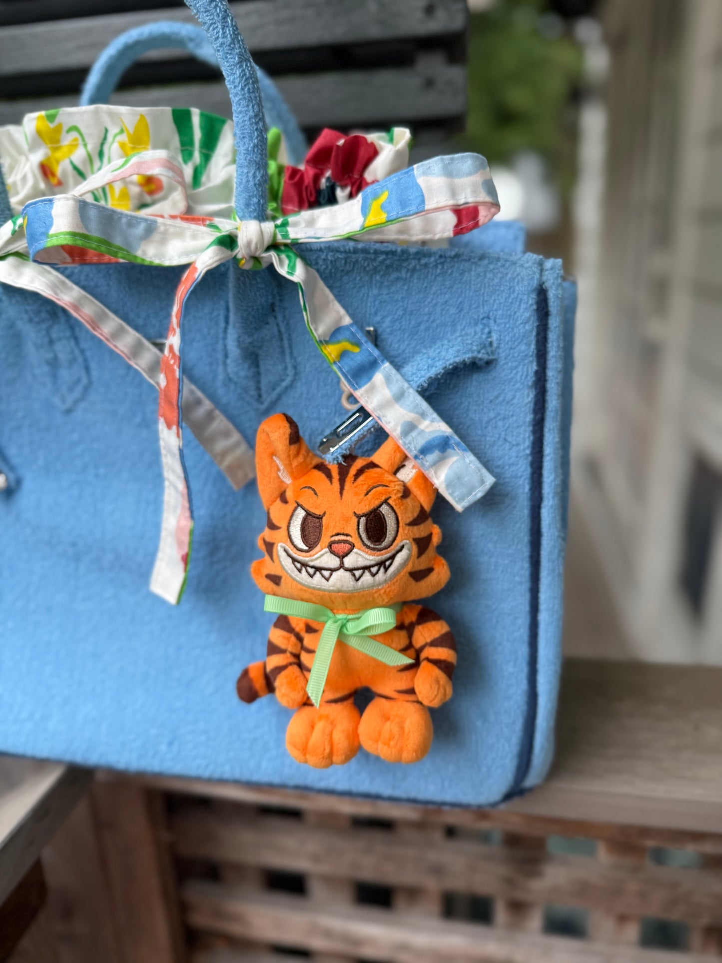 “El Jefe” Tiger Bag Charm