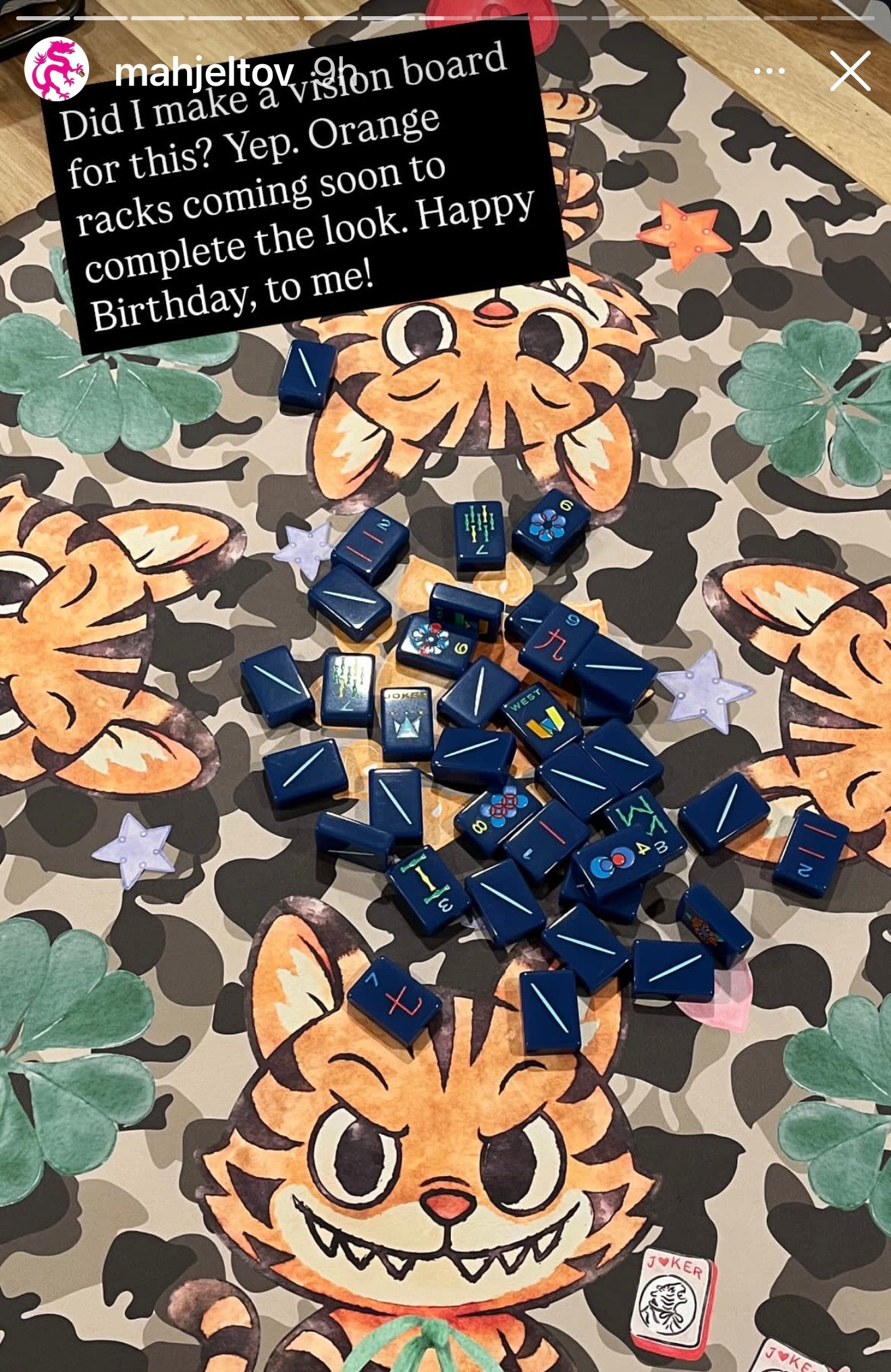 Mahjong Gaming Mat, COLLECTOR'S ITEM