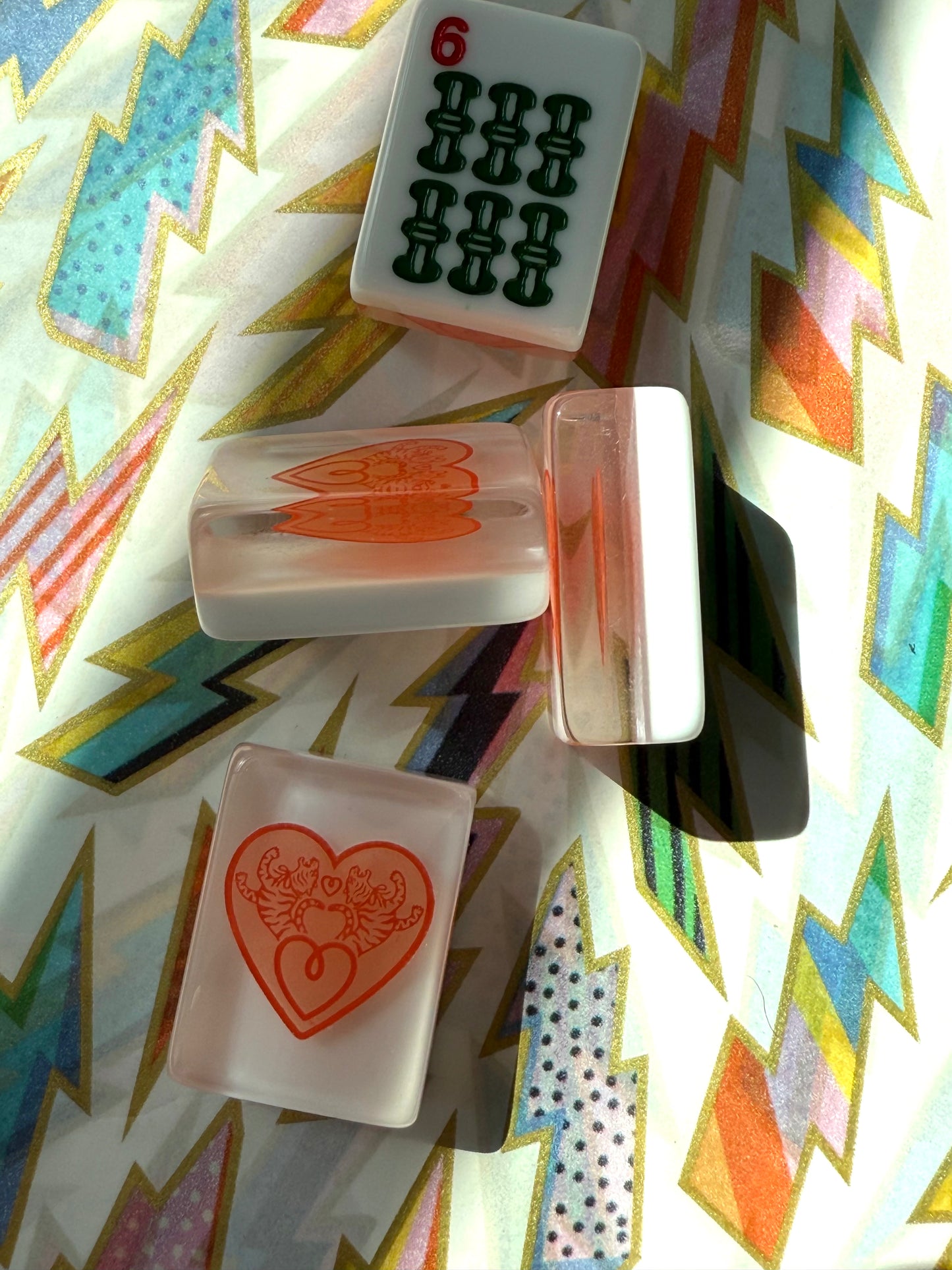 House Hearts: Classic American Mahjong Tile Set with Signature Heart Logo **** January preorder