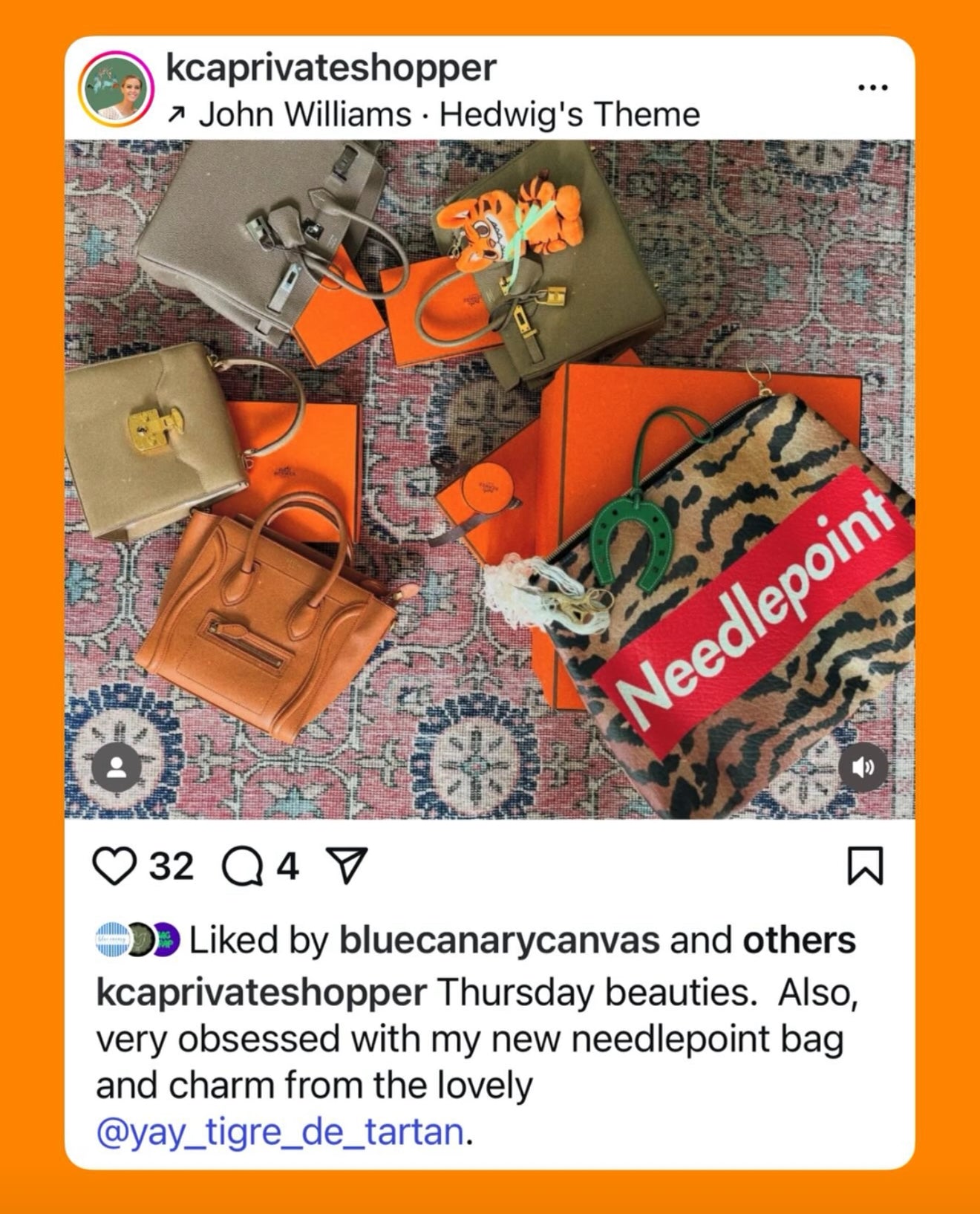 “El Jefe” Tiger Bag Charm
