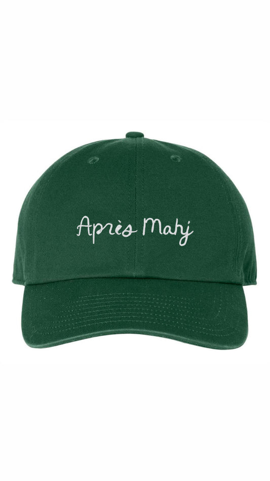 “Après Mahj” Heritage Embroidered Lucky Baseball Cap