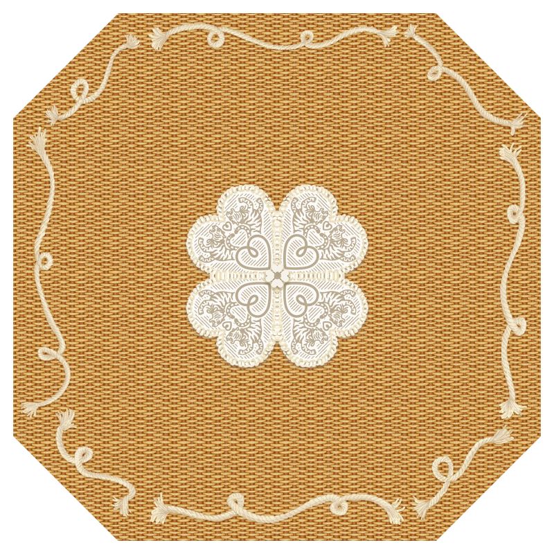 Mahjong Gaming Mat NO cut-out, NANTUCKET BASKET, TDT for Center & Spring