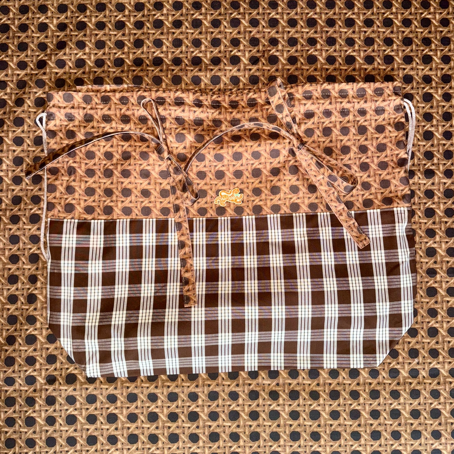 Tie-On Insert, BUTTER CHINTZ