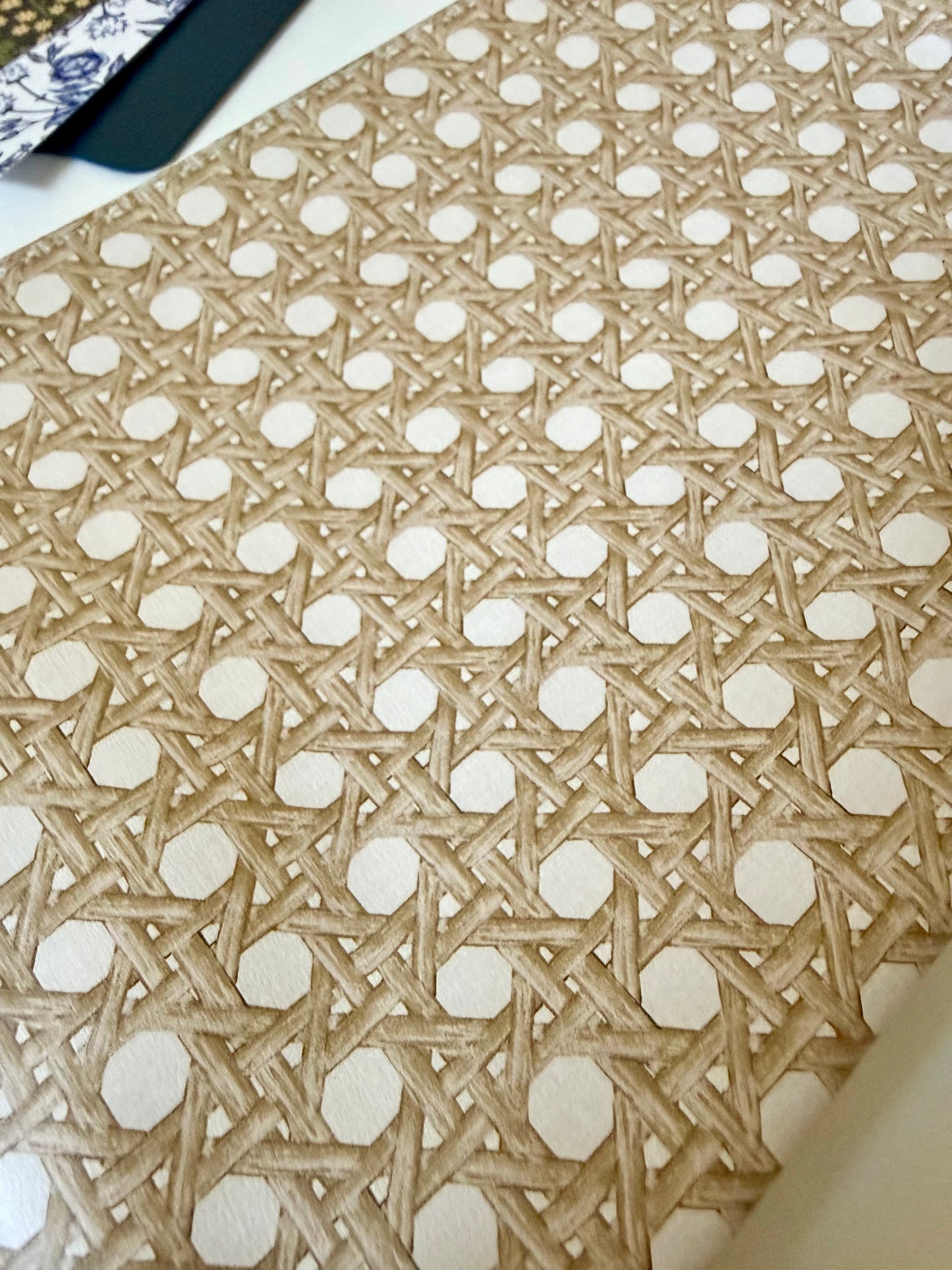 Medium Leather Pouch- CANNAGE BLONDE