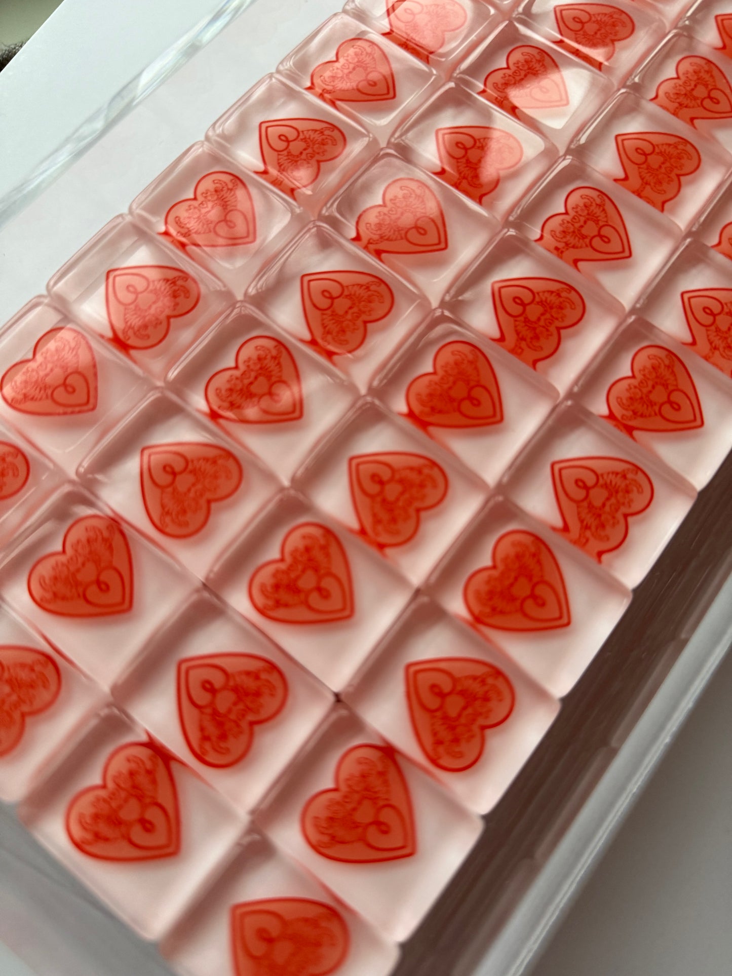 House Hearts: Classic American Mahjong Tile Set with Signature Heart Logo **** January preorder