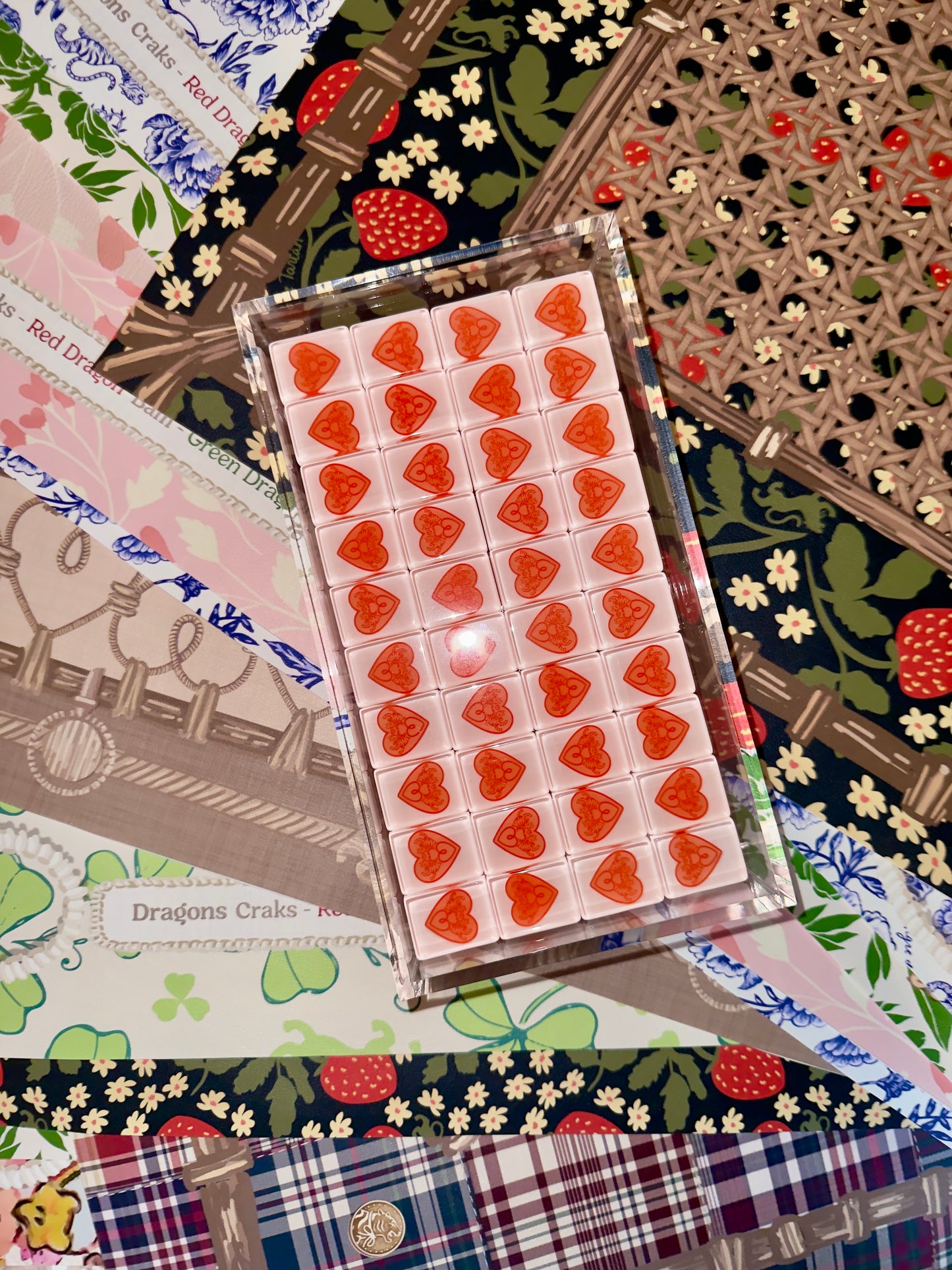 PREORDER* House Hearts: Classic American Mahjong Tile Set with Signature Heart Logo