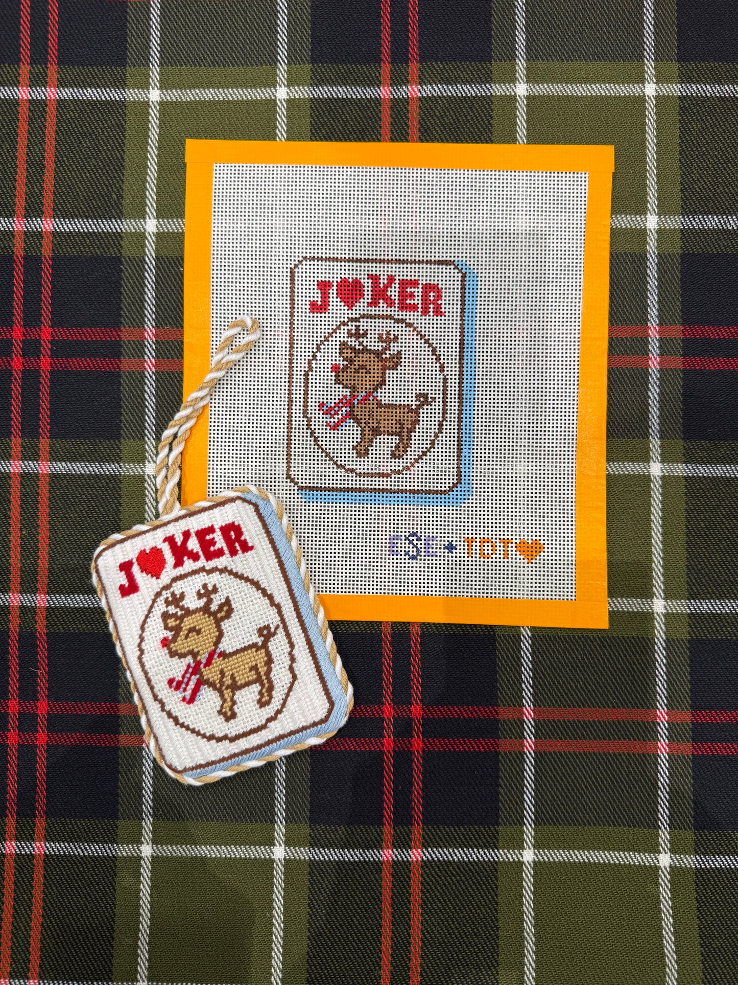 MJTI x TDT Mahjong Tile/Needlepoint Gift Kits, ASSORTED STYLES