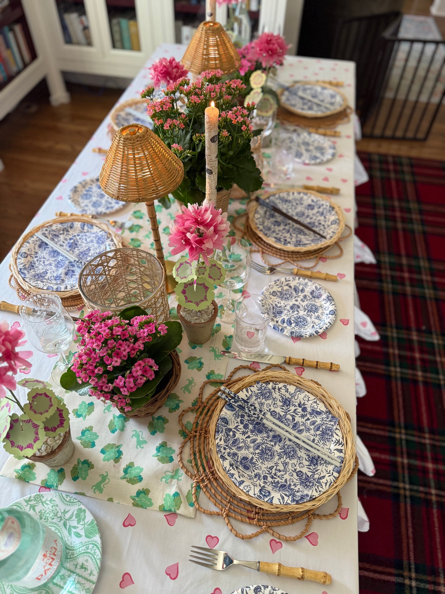 NEW! Chinoiserie Bleu 9" Paper Plates – Set of 10