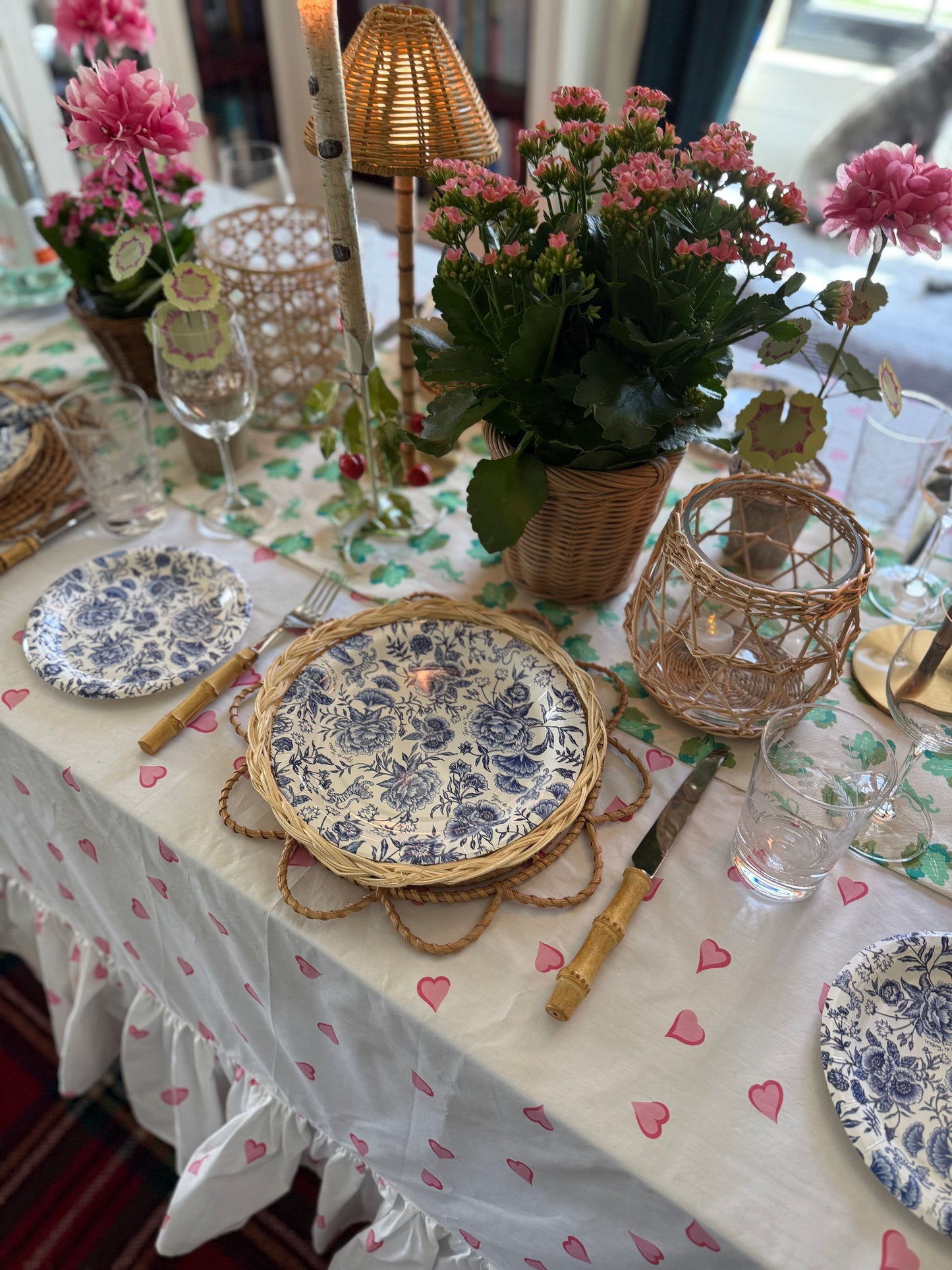 NEW! Chinoiserie Bleu 7" Paper Plates – Set of 10
