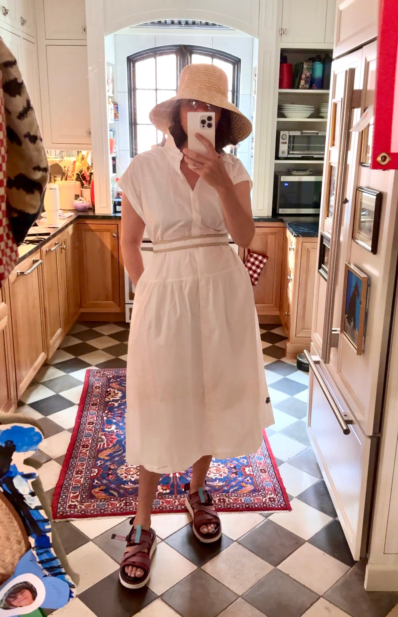 Self-Finishing Needlepoint Hat Band / Belt