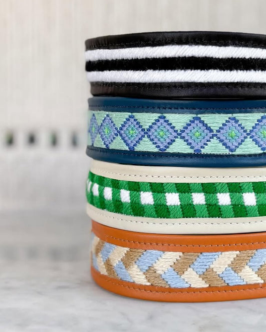 Self-Finishing Needlepoint Hat Band / Belt