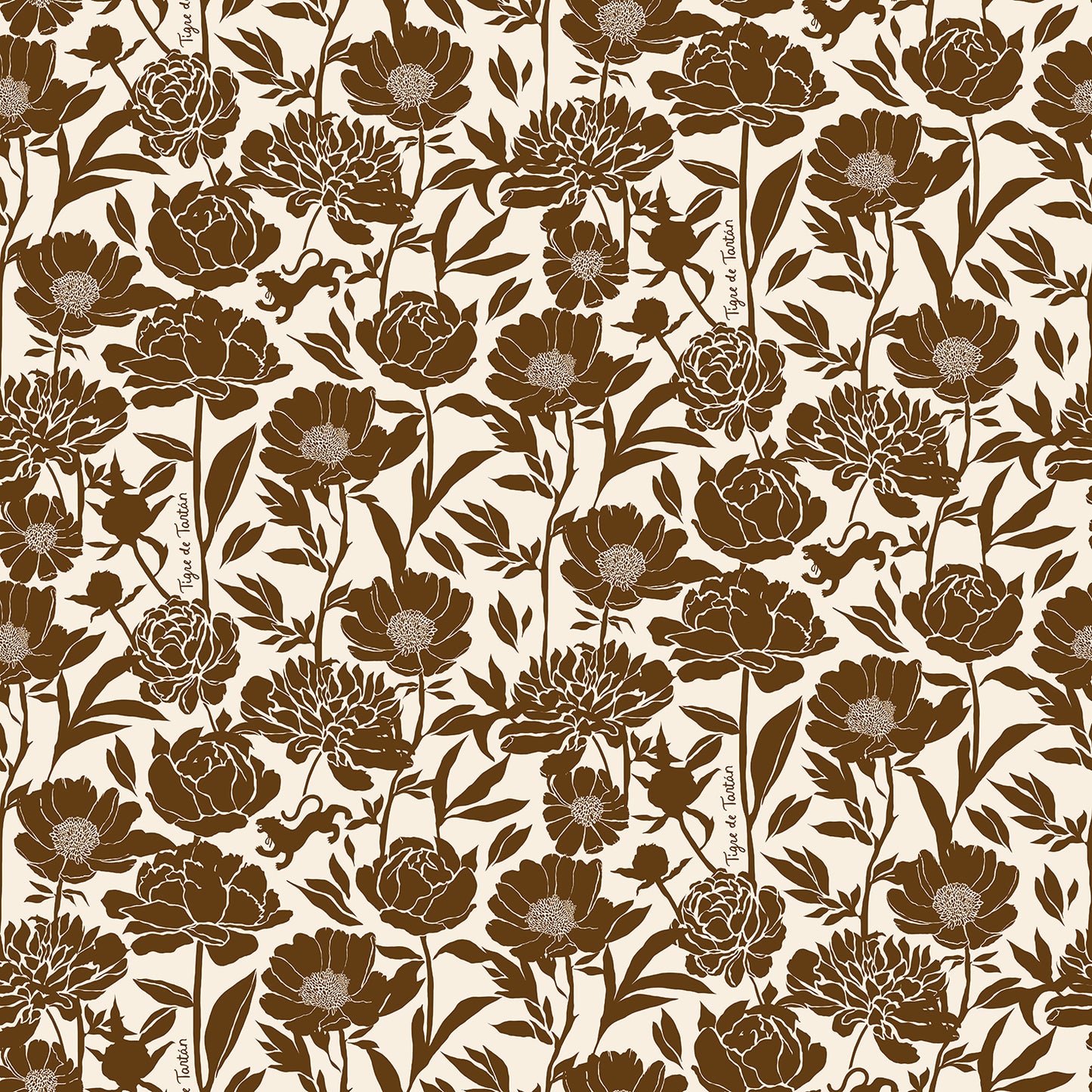 Tie-On Insert, COCONUT PEONY