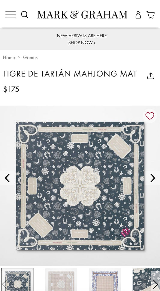 Tigre de Tartán is now at Mark & Graham