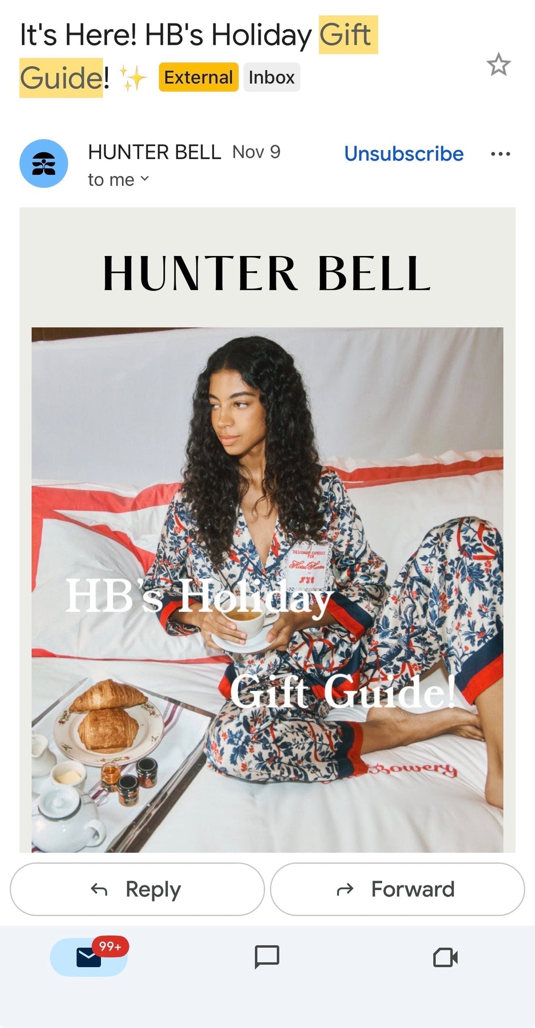 Hunter Bell Holiday Gift Guide