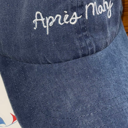 Après Mahj Embroidered Cap- DENIM