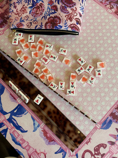 Mahjong Gaming Mat, CHINOISERIE TARTE — view 6 of 7