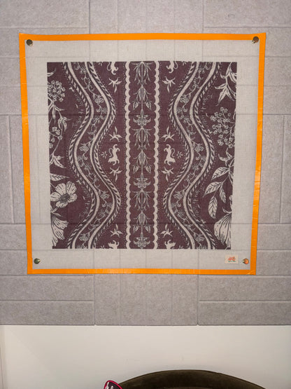 Domino Oxblood Printed Needlepoint Canvas – 14 Mesh — view 6 of 6
