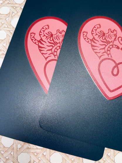 Tile Shufflers, MARINE BLUE W/ HEART — view 3 of 4