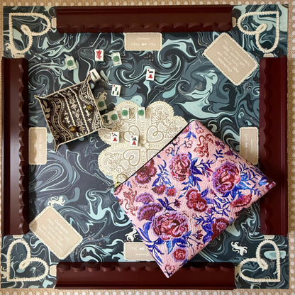 Mahjong Mat, THANK YOU NOTE, INK [W/ RULES]