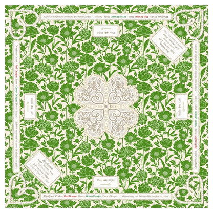 Mahjong Gaming Mat, JADE PEONY RULES EDITION