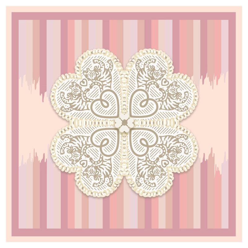 White Couch Design x Tigre de Tartán Mahjong Mat — Artwork by Luisa Rangel de Alba