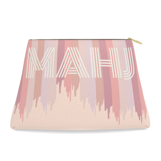 Roomy Leather Mahjong Tile Bag, White Couch Design x Tigre de Tartán