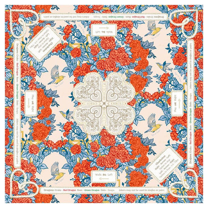 Mahjong Gaming Mat, POP ART ROSES RULES EDITION