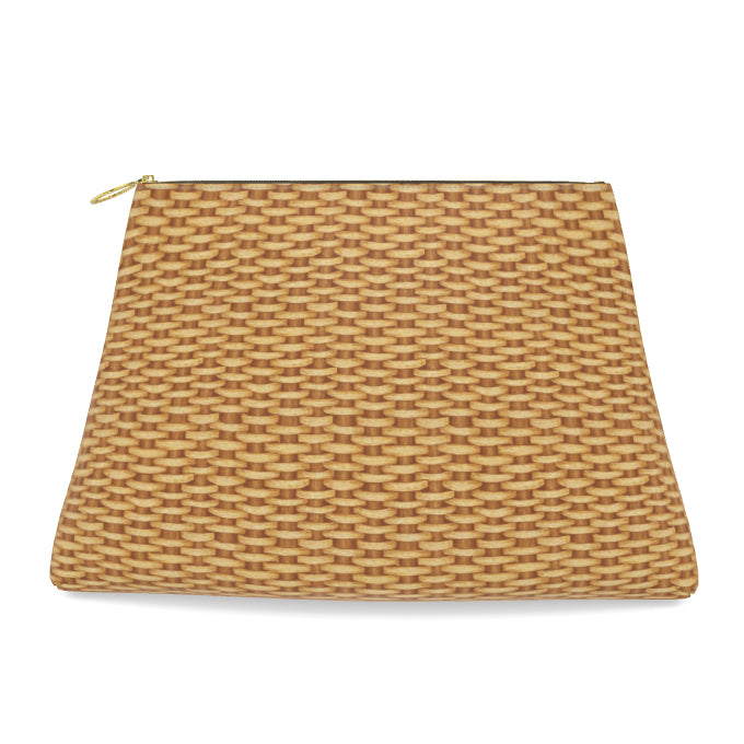 Roomy Leather Bag, NANTUCKET BASKET