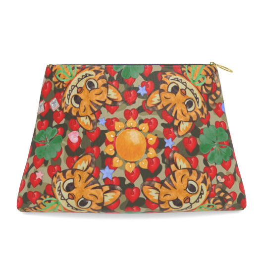 Roomy Leather Clutch- COLLECTOR'S ITEM