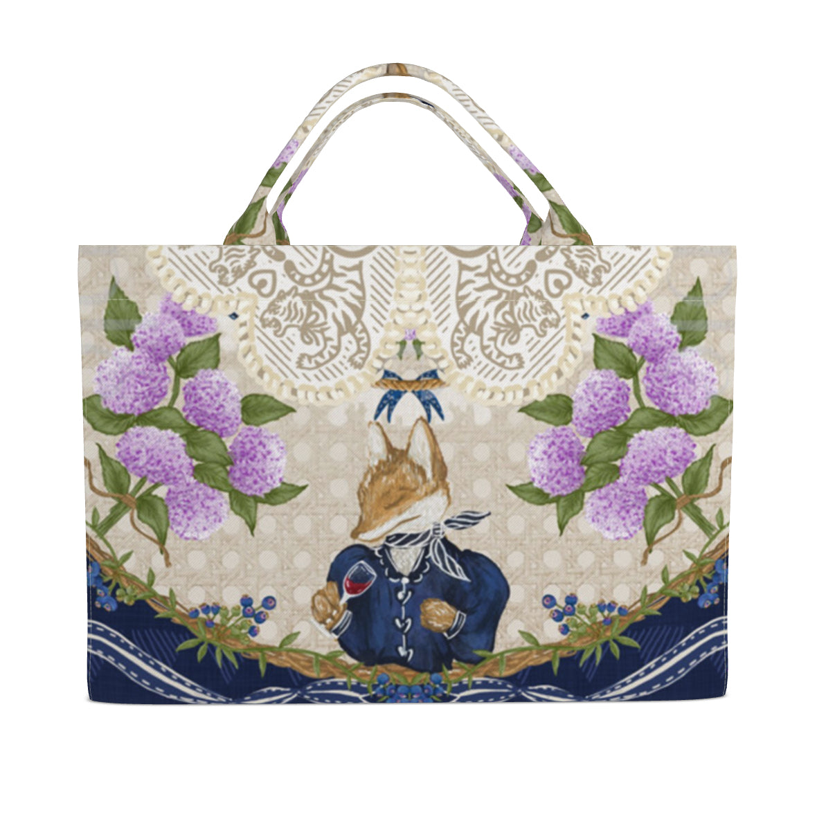Jumbo Slouchy Denim Tote, SLOANE STORY