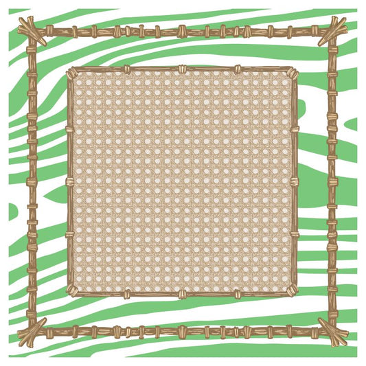 Mahjong Gaming Mat, FAUX BOIS