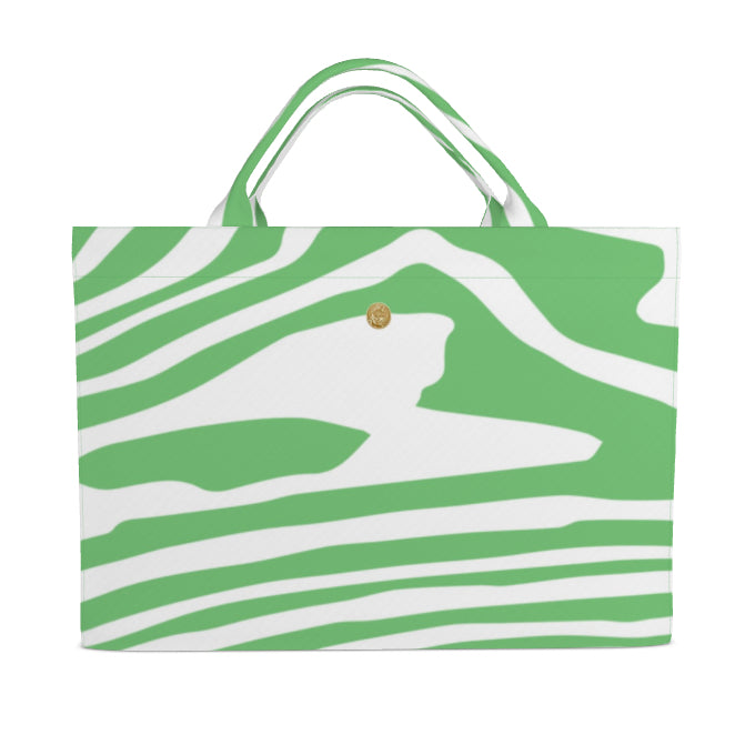 Jumbo Slouchy Denim Tote, FAUX BOIS