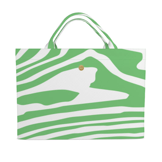 Jumbo Slouchy Denim Tote, FAUX BOIS