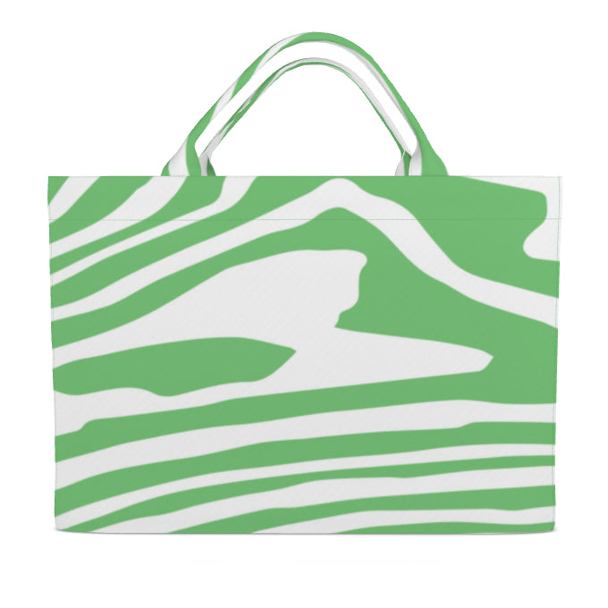 Jumbo Slouchy Denim Tote, FAUX BOIS