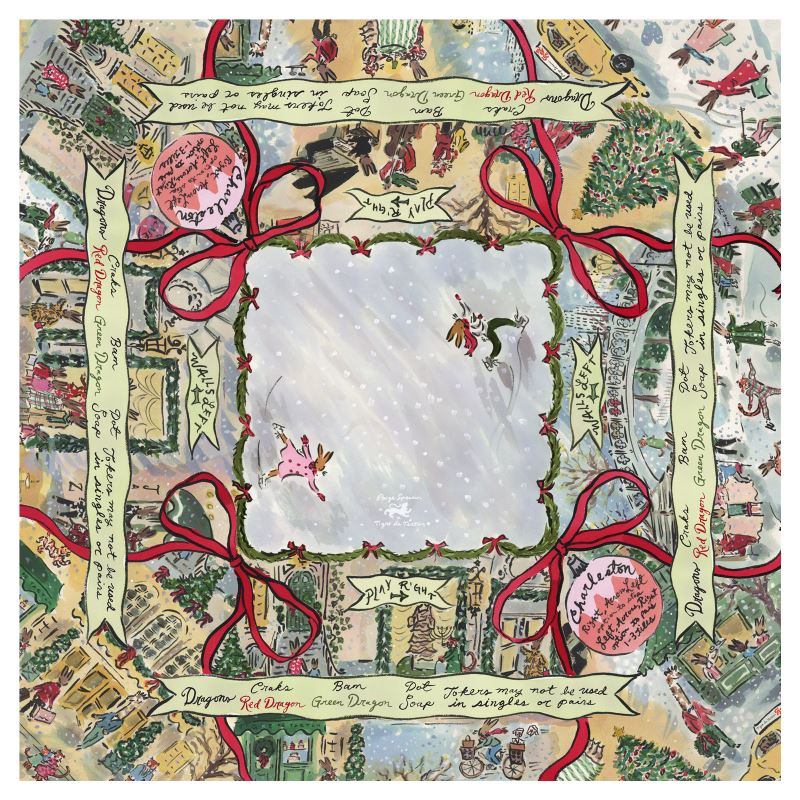 Paige Spearin Gaming Mat, "Manhattan Holiday" **RULES EDITION**