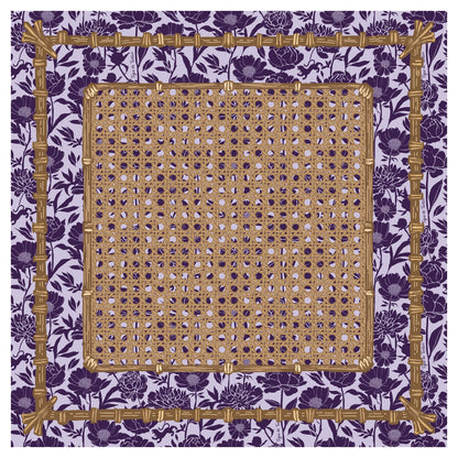 Mahjong Gaming Mat, PLUM PEONY