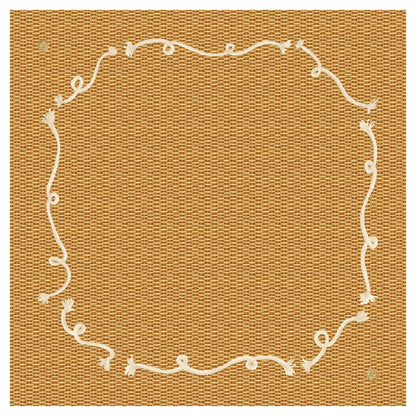 Mahjong Gaming Mat- NANTUCKET BASKET, ROPE